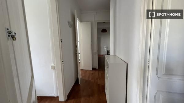 Habitación en piso compartido en barcelona.