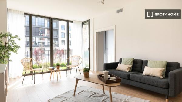 Moderno apartamento amueblado y equipado a un paso del metro en Poblenou