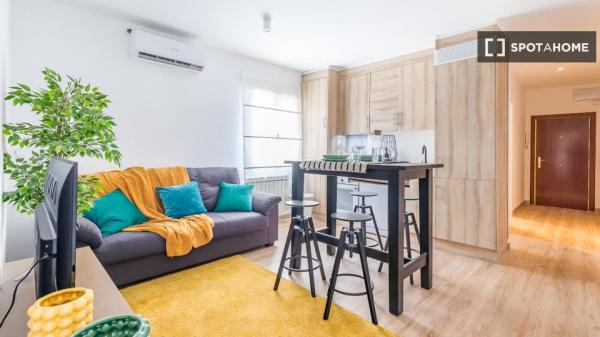 Rooms for rent in 4-bedroom apartment in Berruguete, Madrid