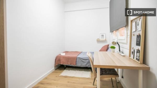 Habitación en piso compartido en barcelona.