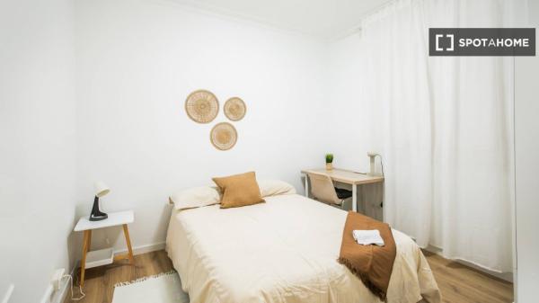 Habitación en piso compartido en barcelona.