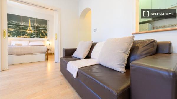 Apartamento entero de 1 habitaciones en Madrid