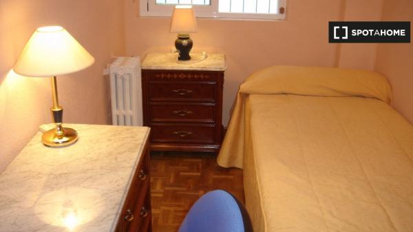 Chambre simple dans un appartement de 5 chambres à Salamanque - Femmes