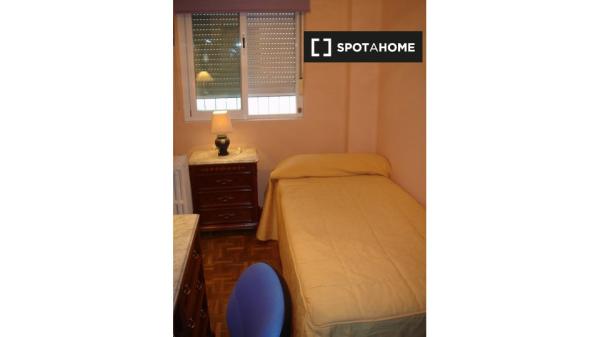 Chambre simple dans un appartement de 5 chambres à Salamanque - Femmes