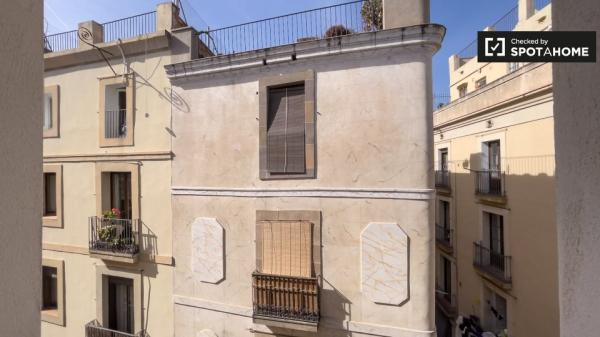 Se alquila habitación en piso de 4 dormitorios en El Raval, Barcelona