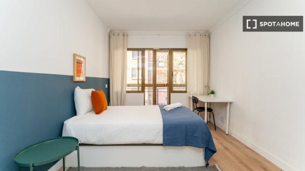 Belle chambre à louer située à Madrid