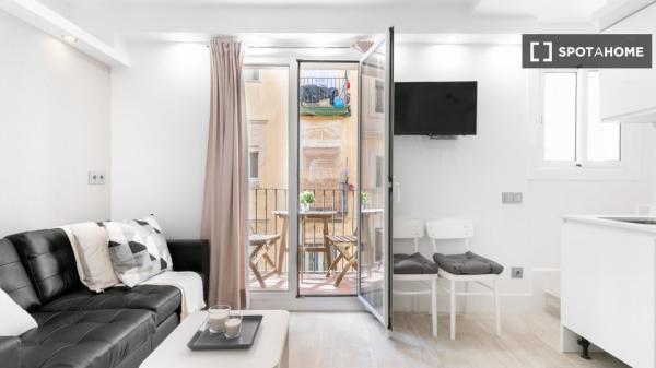 Apartamento moderno con balcón y terraza en Meer Street