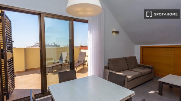 Apartamento entero de 1 dormitorio en València