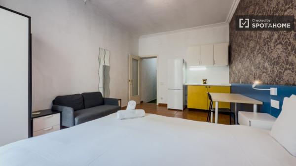 Apartamento de estúdio para alugar em Ciutat Vella, Barcelona