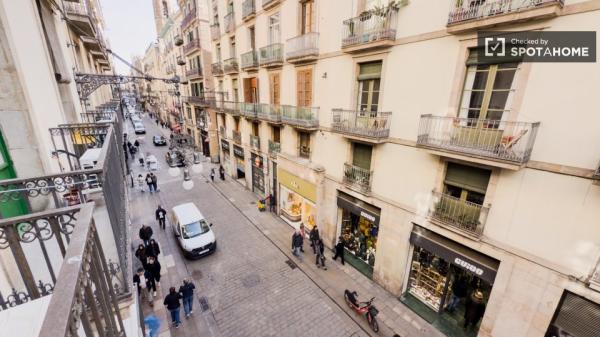 Apartamento de estúdio para alugar em Ciutat Vella, Barcelona