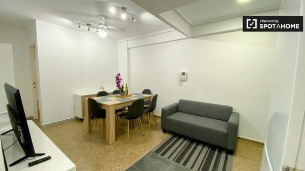 Habitación individual en alquiler, apartamento de 6 dormitorios, Algirós, Valencia