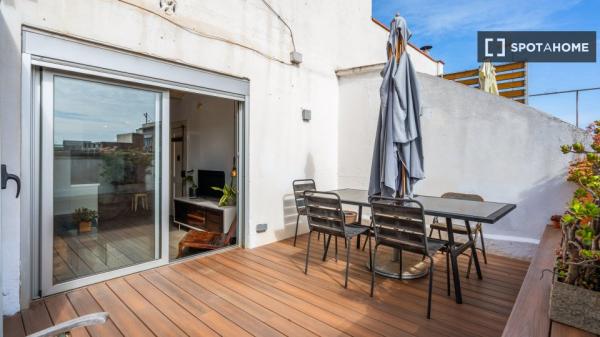 Apartamento entero de 1 dormitorio en Barcelona