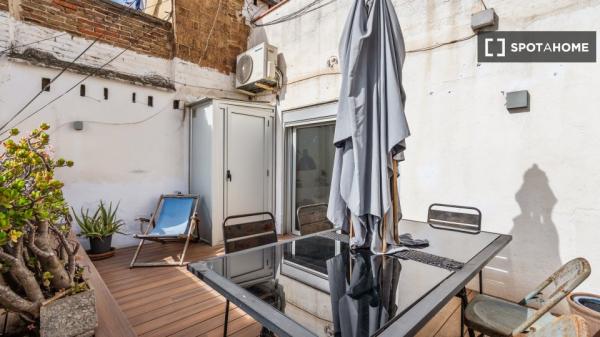 Apartamento entero de 1 dormitorio en Barcelona