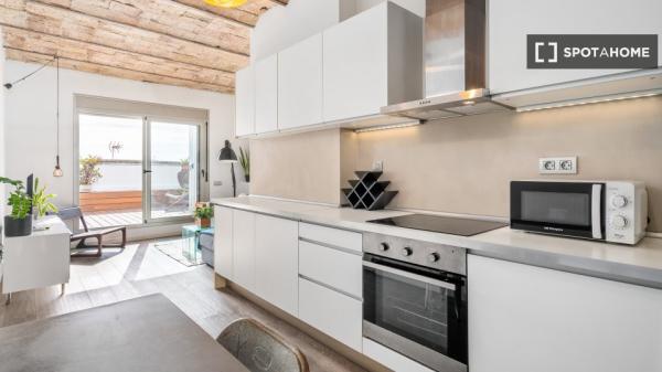 Apartamento entero de 1 dormitorio en Barcelona