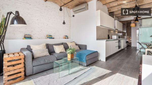 Apartamento entero de 1 dormitorio en Barcelona