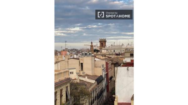 apartamento de 1 dormitorio en alquiler en Ciutat Vella, Valencia