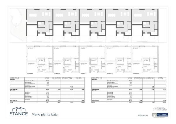 Chalet adosado en venta en Marazuela- El Torreón