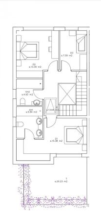 Chalet adosado en venta en calle Canigó, 9