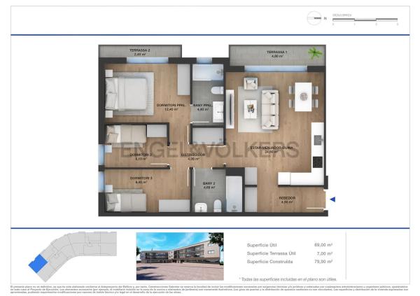 Dúplex en venta en calle Pau Casals