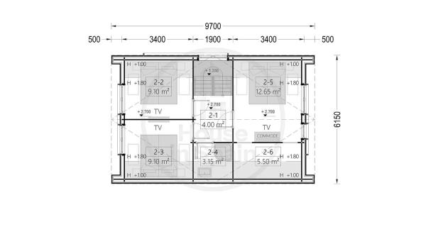 Chalet prefabricado 120m2