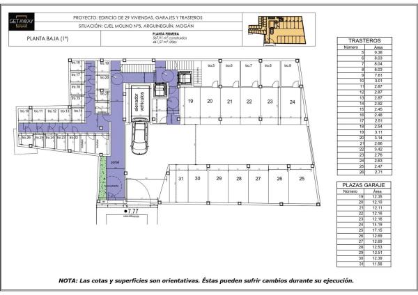 Estudio en venta en calle Del Molino, 5