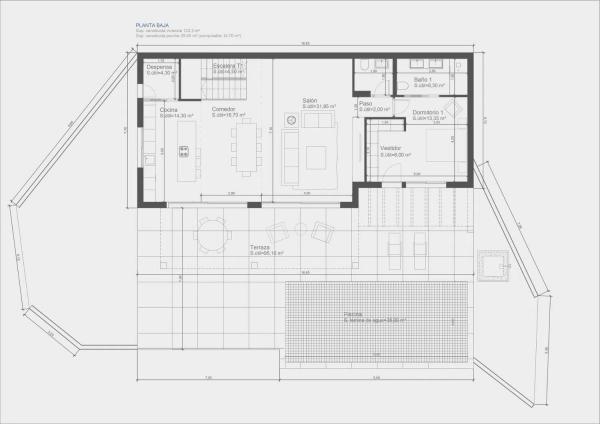 Chalet en Partida Comunes-Adsubia