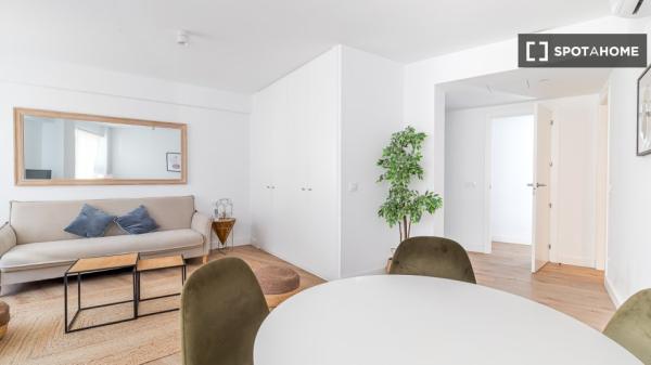 Apartamento entero de 1 habitaciones en Madrid