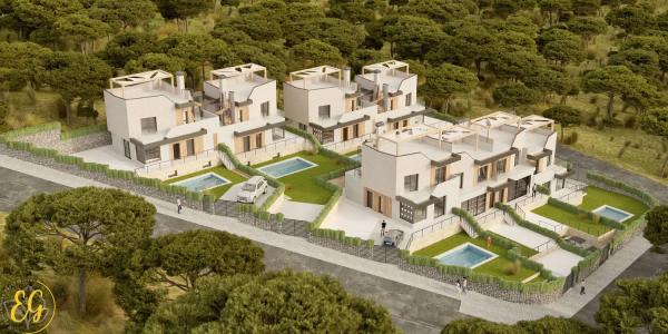 Chalet pareado en venta en calle Mariola, 48