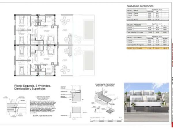 Chalet pareado en venta en carretera Ctra. General Tf-28, Parcela 7, Manzana Ar-28, Tabaiba Media s/n
