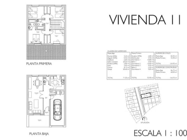 Chalet pareado en venta en del Calvario s/n