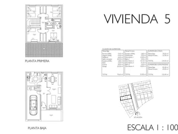 Chalet pareado en venta en del Calvario s/n