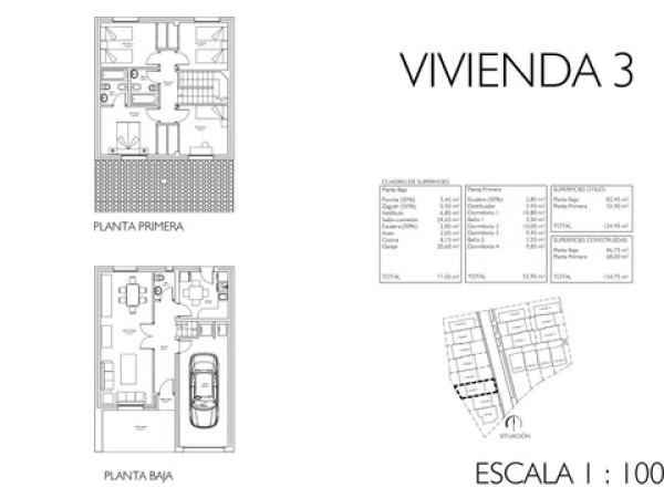 Chalet pareado en venta en del Calvario s/n