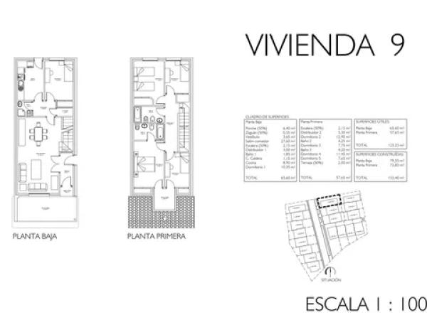 Chalet pareado en venta en del Calvario s/n