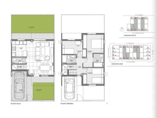 Chalet pareado en venta en las Melias, 17