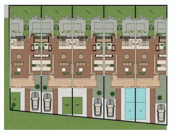 Chalet adosado en venta en calle Amargura, 32