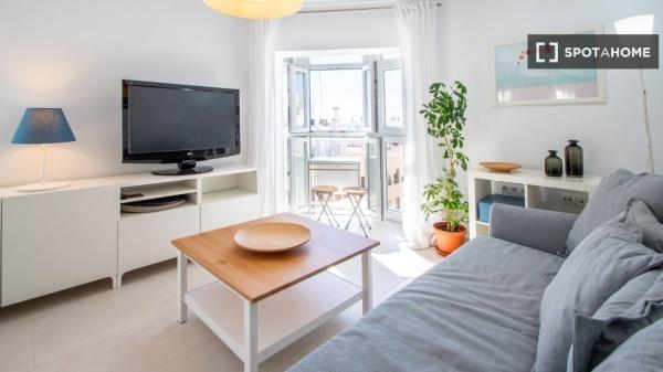 Studio for rent in Brasil, Cadiz