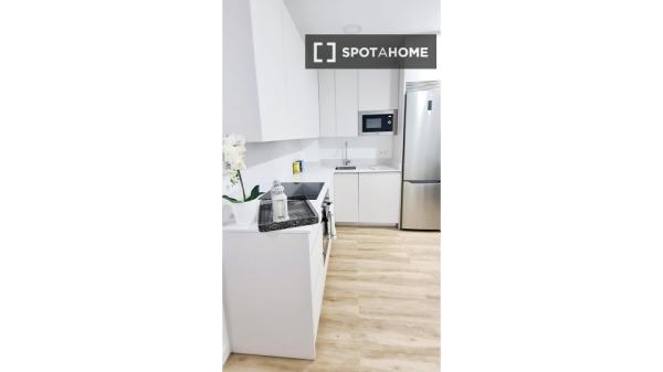Habitación en piso compartido en madrid.