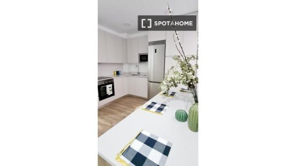 Habitación en piso compartido en madrid.