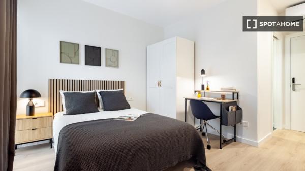 Habitación en piso compartido en barcelona.